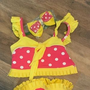 Girls dance costume